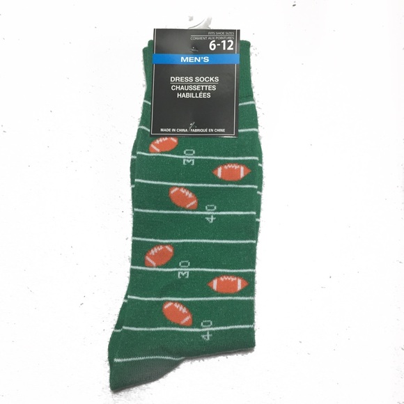 Other - NEW Mens Fun Funky Socks With Football Print